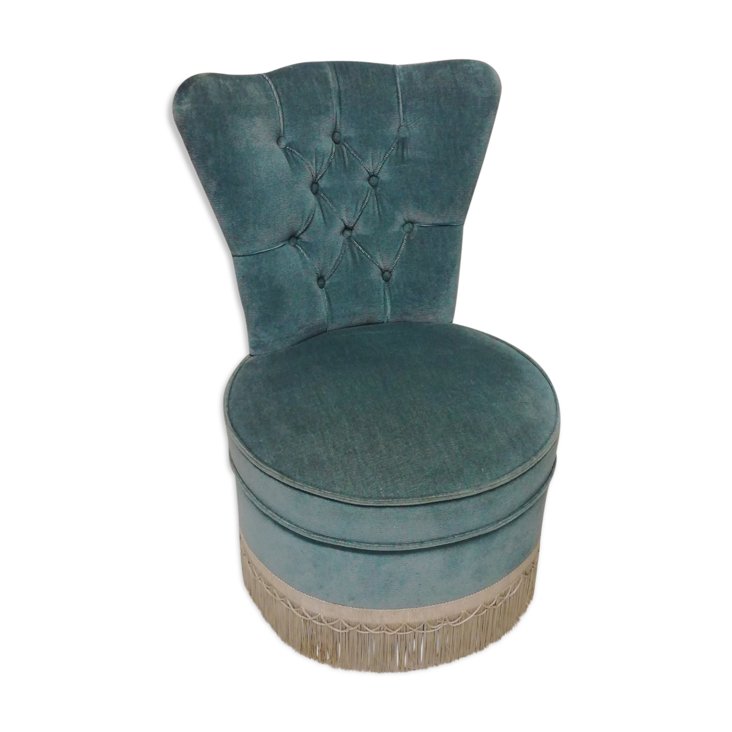 Armchair upholstered Toad