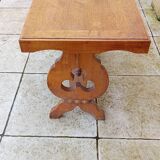 Vintage mountain chalet coffee table
