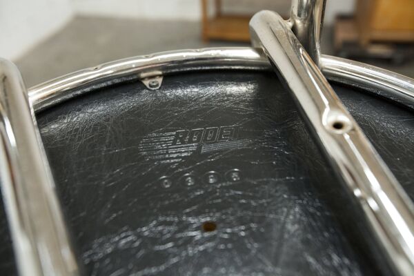 Paire de tabourets bar rodet 1970 82.5cm