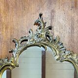 Louis XV style bronze mirror