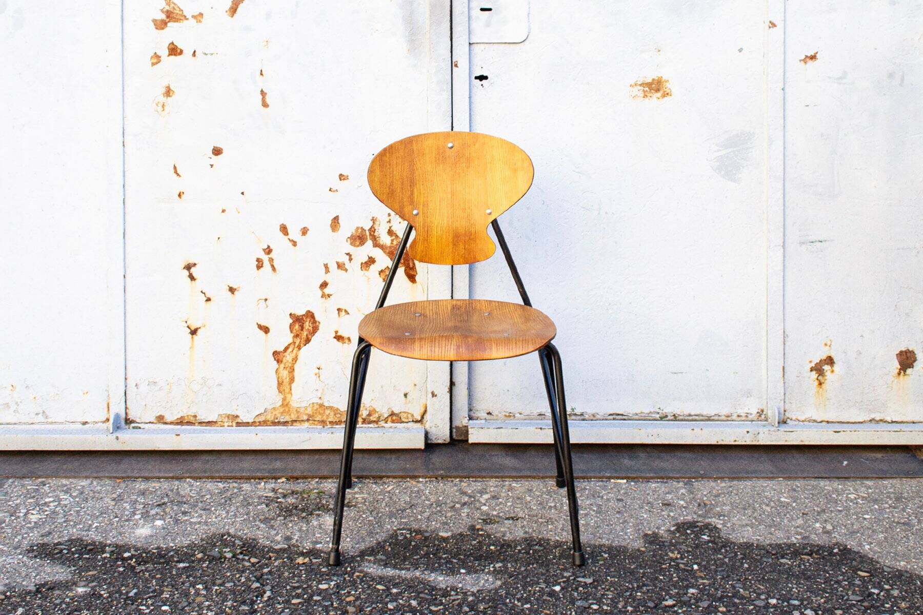 Chairs by Aurelio Villari for Isa Bergamo, 1950s, set of 4