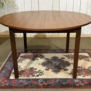 1970s teak table with 1 extension