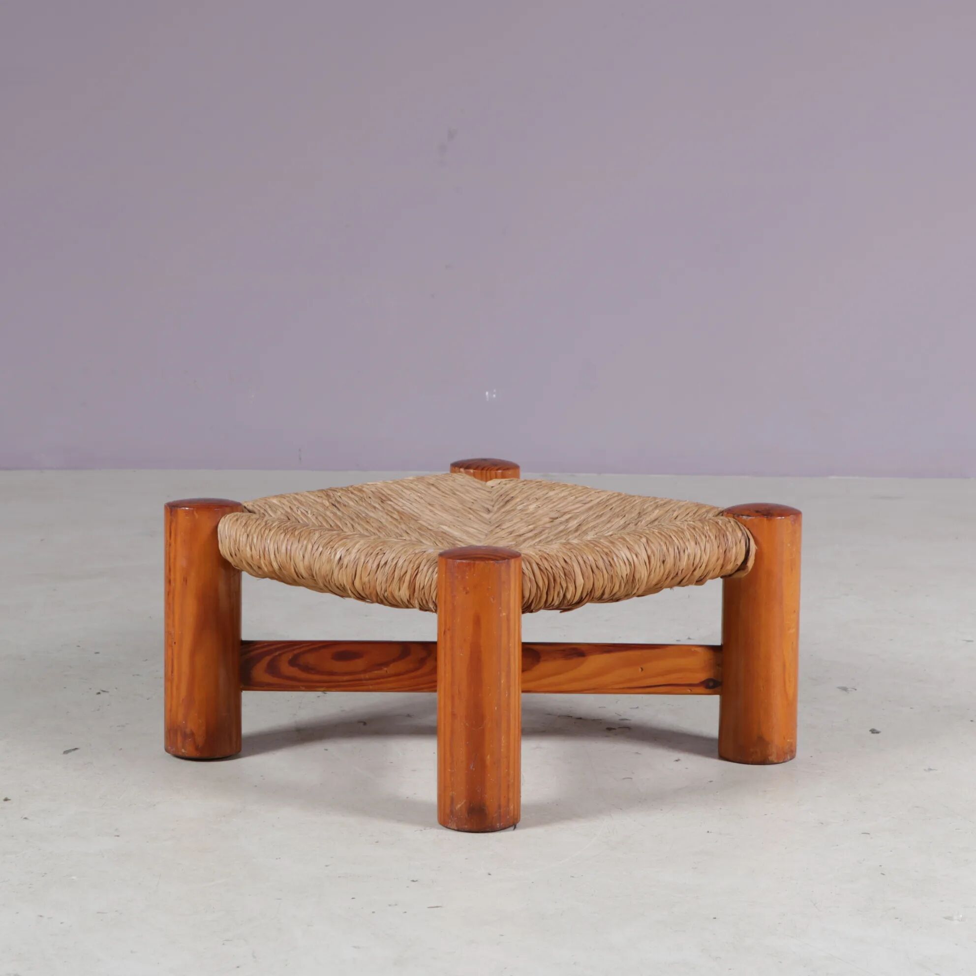 1950s Low stool by Wim den Boon, Netherlands