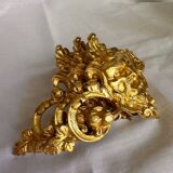 Ensemble de 3 éléments décoratifs en bronze/laiton.