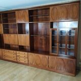 Vintage bookcase jacques hauville