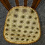 Chair Thonet N °391 XV of 1925 canned, walnut shade