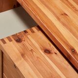 Ate van Apeldoorn Desk / Table + Chest of Drawers for Houtwerk Hattem Netherlands 1960s
