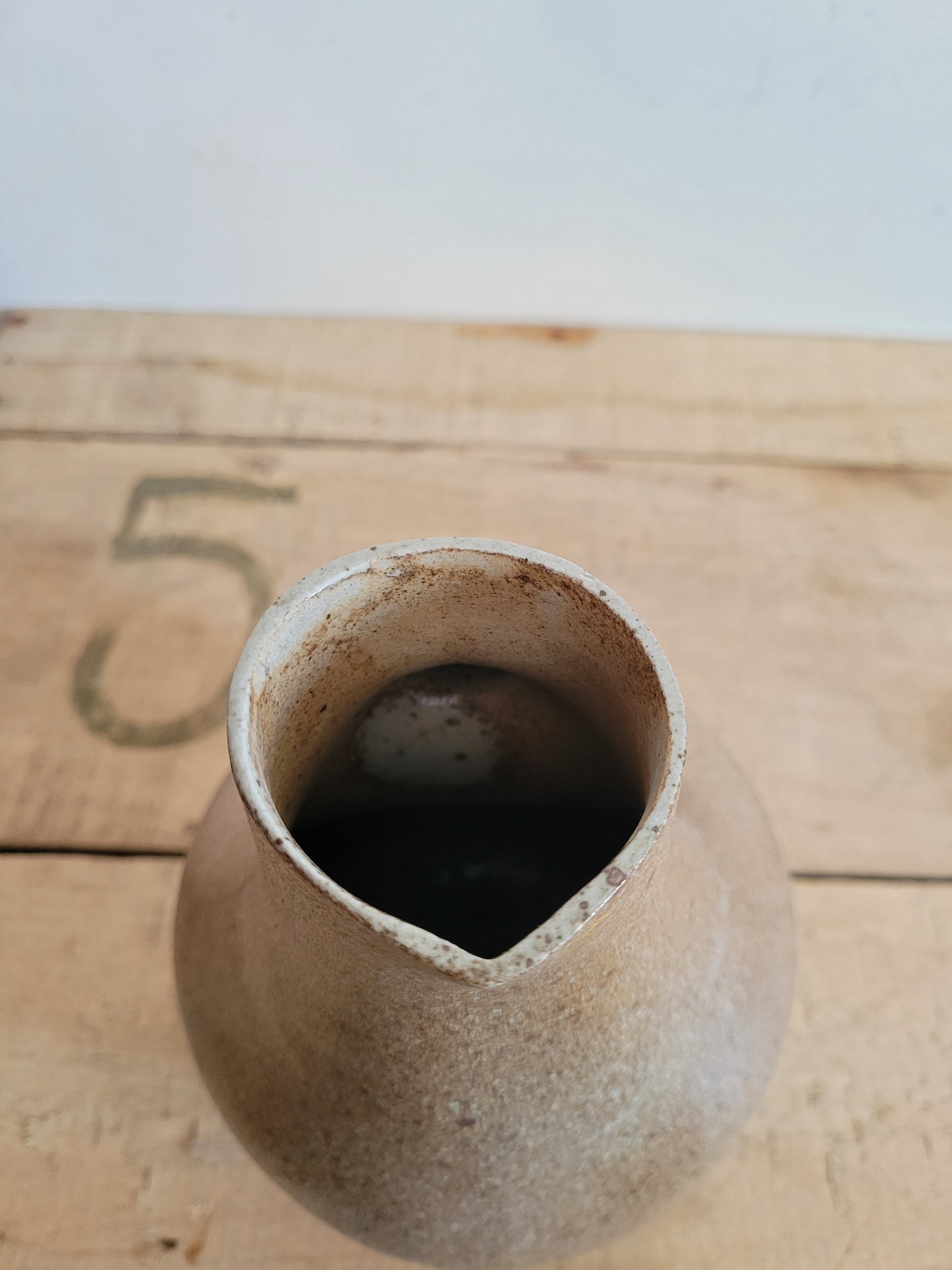 Sandstone pitcher 1970s