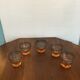5 liqueur glasses