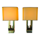 Paire de lampes Regency par Bd Lumica, Italie, 1970