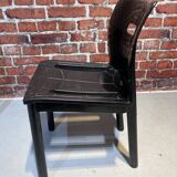 Suite of seven model 4870 chairs designed by Anna Castelli Ferrieri for Kartell