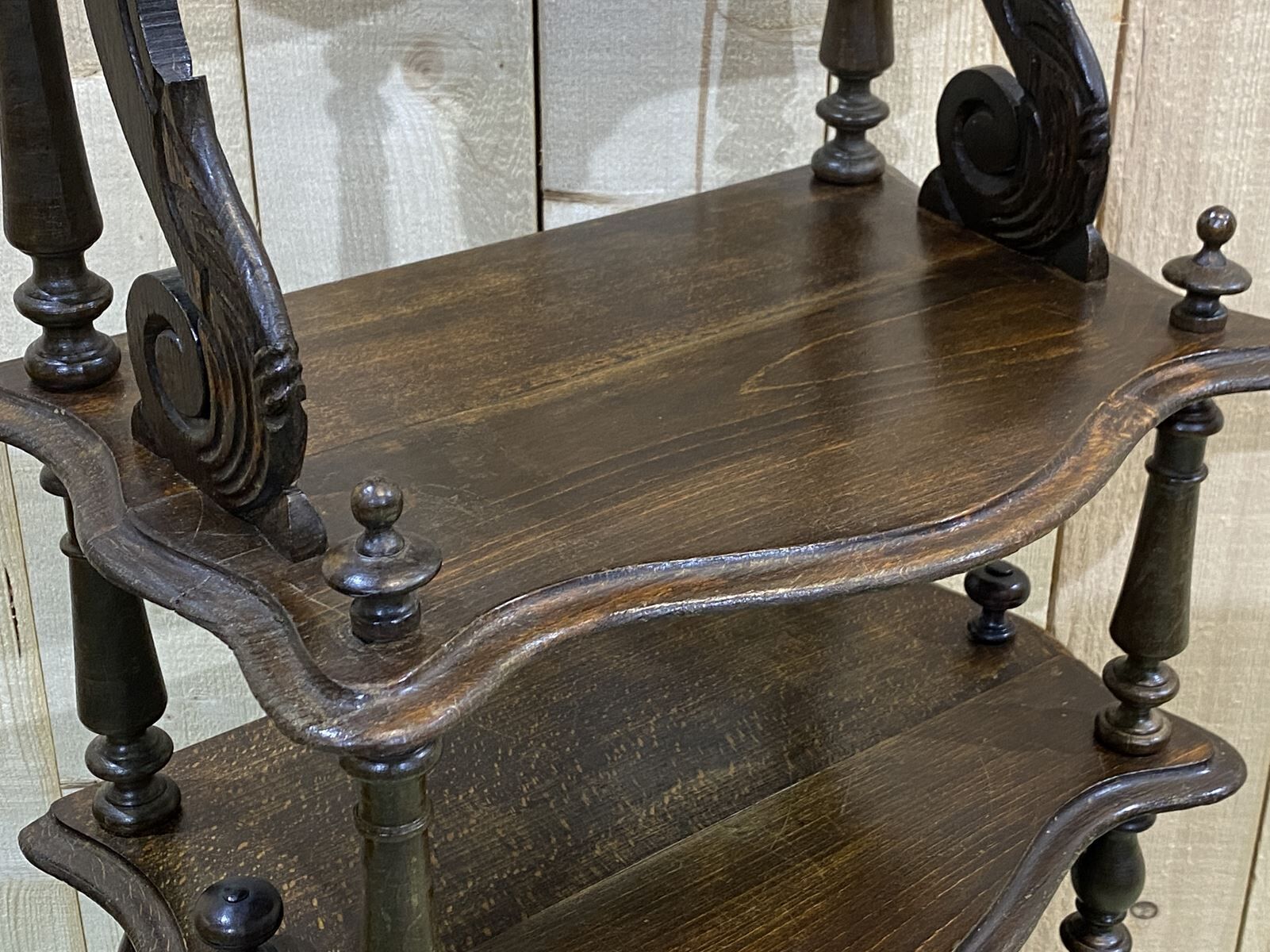 Napoleon III beech music furniture - late 19th century