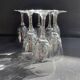 8 wine glasses – Cristallerie de Nancy (1920-1934)