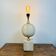 Philippe Barbier Lamp Maison Barbier Travertine and Brass Vintage 1970 - 60