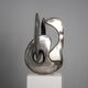 Abstract stainless steel sculpture by Lea Goodman, United Kingdom, 1980s