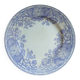 Old plate made of ironstone from Sarreguemines.