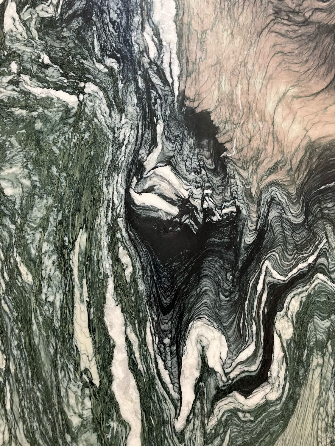 Mid-century marble coffee table, Italy, 1976