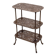 Antique Ornate Cast Iron French Brass 3 tier side table.