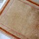 Handmade Chinese vintage carpet 64cm x 128cm 1970s