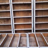 Set of 5 drawers with compartments 60x29,5x7cm