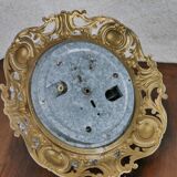 Bronze and diamond glass ceiling light.