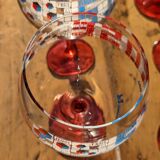 Glasses Pastis 51 rosé pool by six