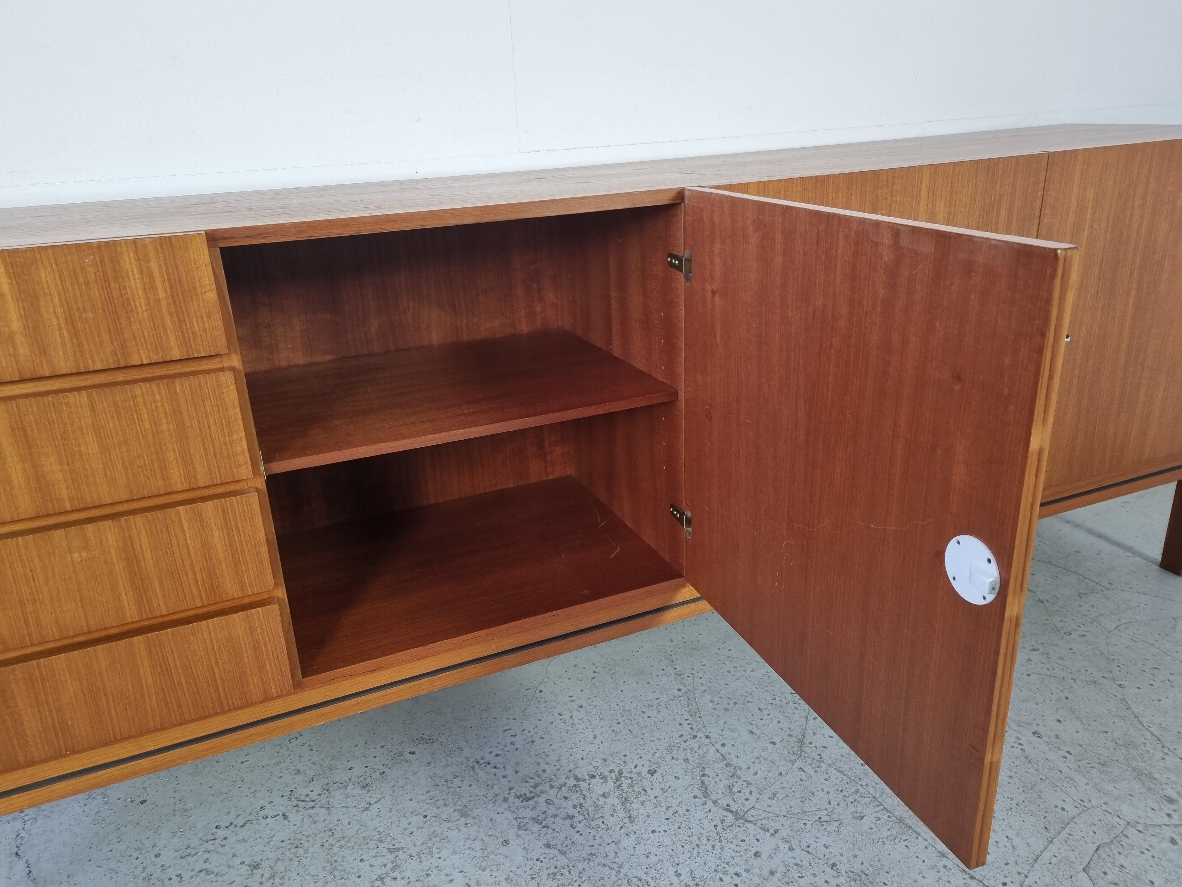 Scandinavian teak sideboard, 60s