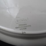 Ravine in earthenware of Sarreguemines Digoin model Bastia 1940