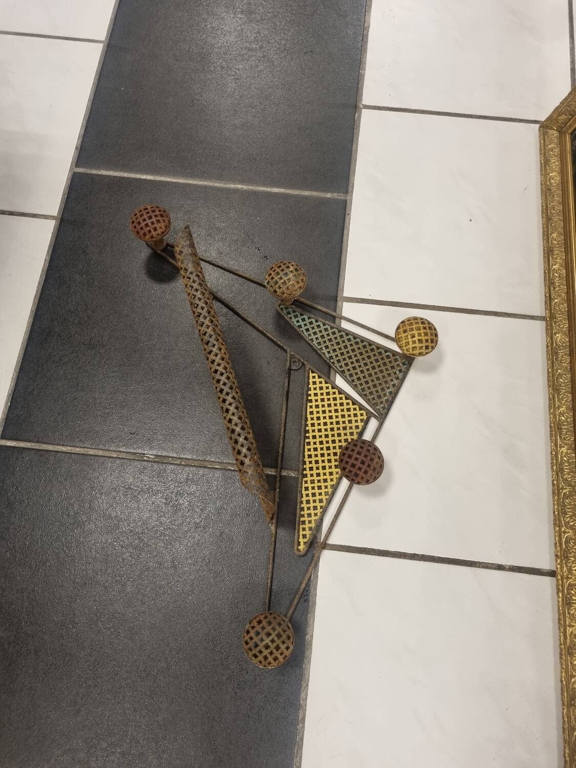 Vintage Mategot coat rack