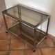 Coffee table, Roche Bobois console. 1970. 86x46.