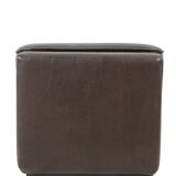 Maison De Sede. Leather stool or ottoman. 1960s/70s.