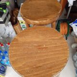 Suite of 2 baumann stools from 1950