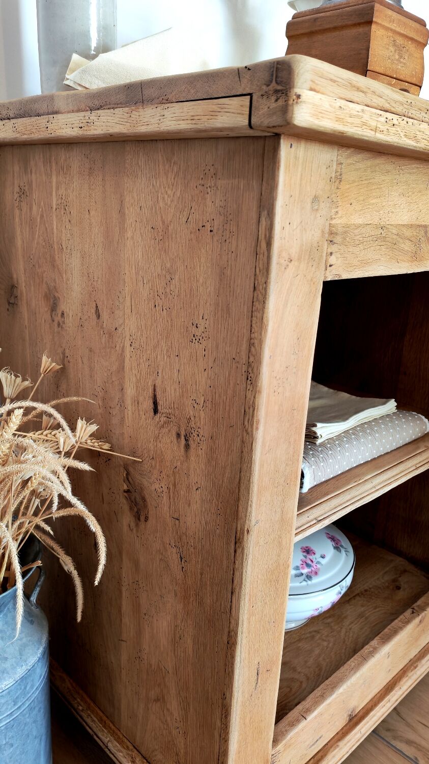 CHARLES - Renovated solid oak sideboard