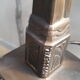 1920 steel cast iron lamp sign of bush house and tulip muller and brother not sign
