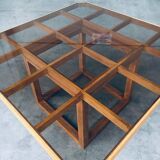 Postmodern Octagonal Square Dining Table, 1980s