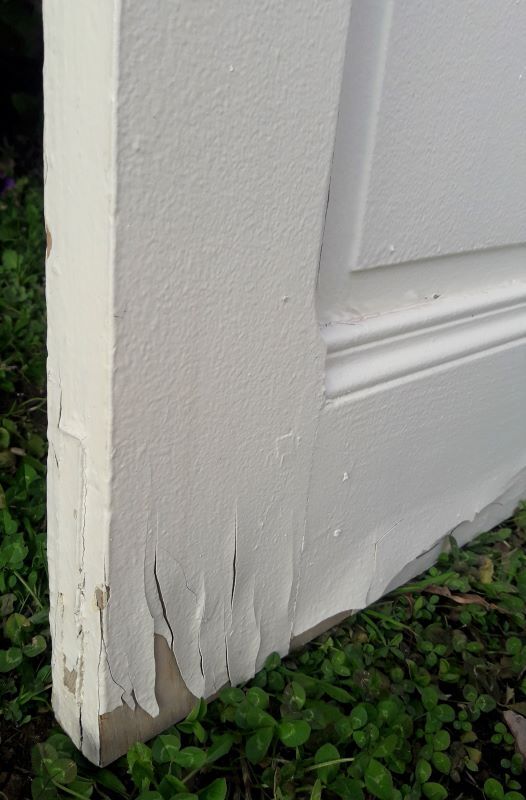 Communication door 82,2x217,8cm old molded