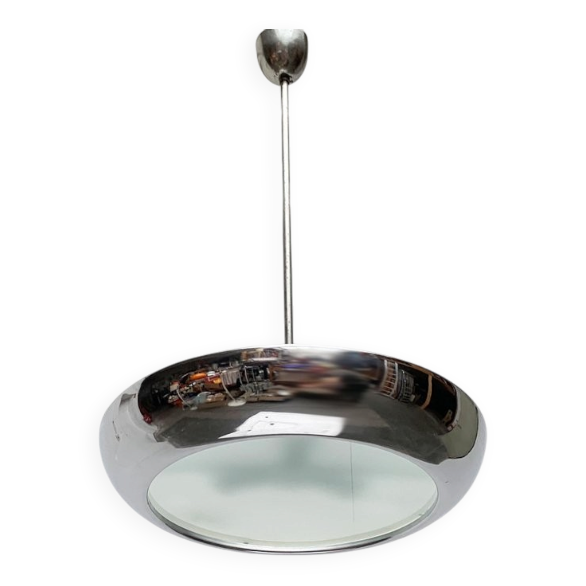 Czech mid-century ceiling pendant lamp by Josef Hurka for Napako.