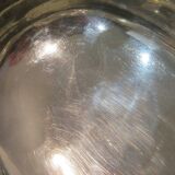 Pair of 925 silver sauce boats Martin Hall Sheffield 1910 engraved Star Harp