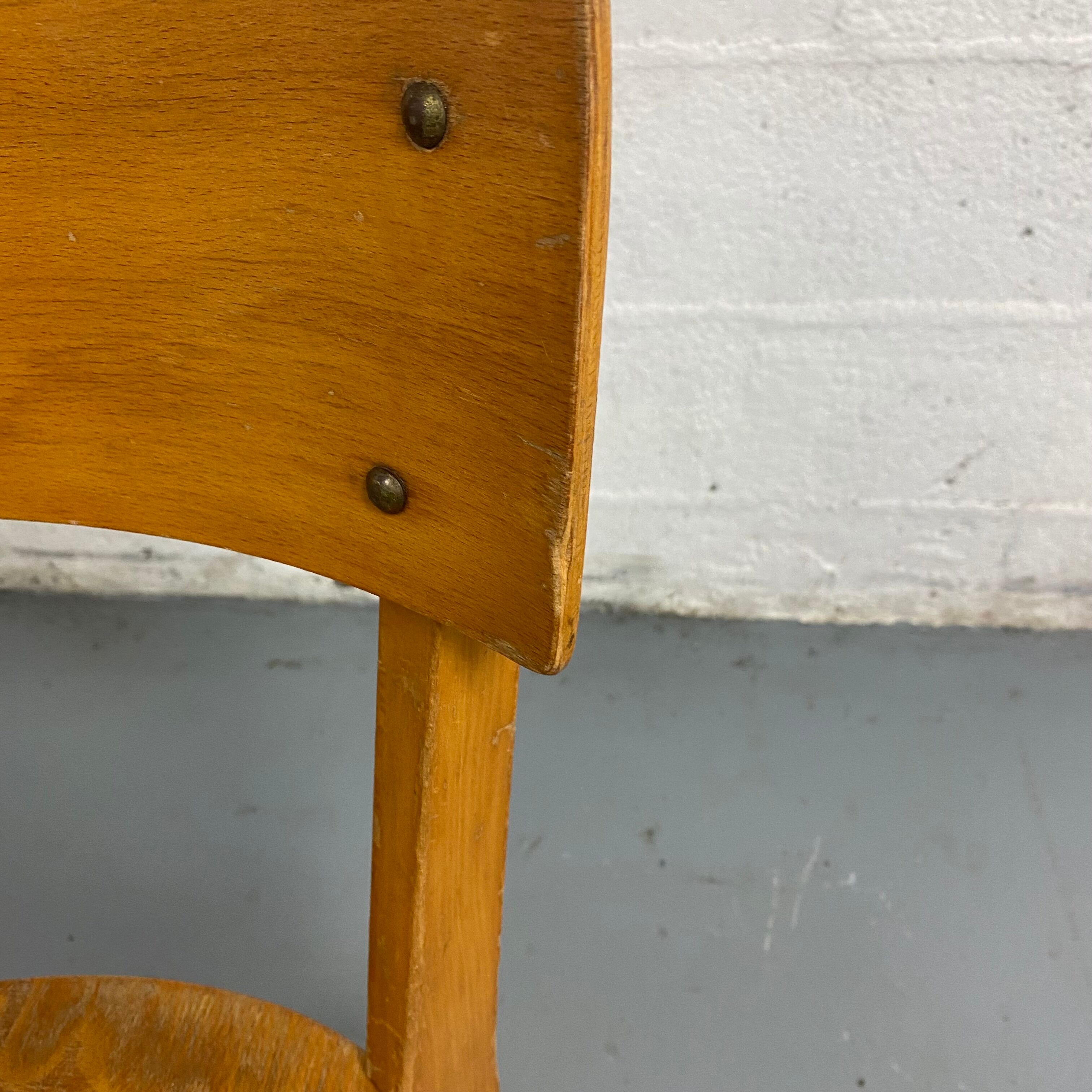 Vintage bistro chair year 60