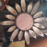Miroir soleil à feuilles