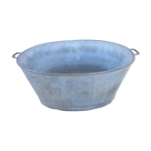 Bassine ancienne en zinc