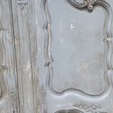Old cabinet 18th century painted patinated