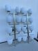 Pair of wall sconces 006/8 Fontana Arte