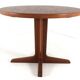 Round 3x extendable dining table 'Hampen' - danish teak mid century modern