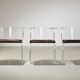 El Lissitzky Set of 3 D61 Chairs for Tecta Germany 1930s/1970s
