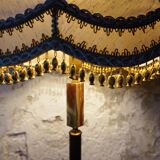 Lampadaire onyx & marble, années 1960