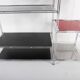 Vintage modular metal shelf