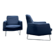 Chairs by Louis Paolozzi, model Prelude, published by Zol, around 1957.