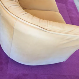 Alcantara leather sofa 2 places