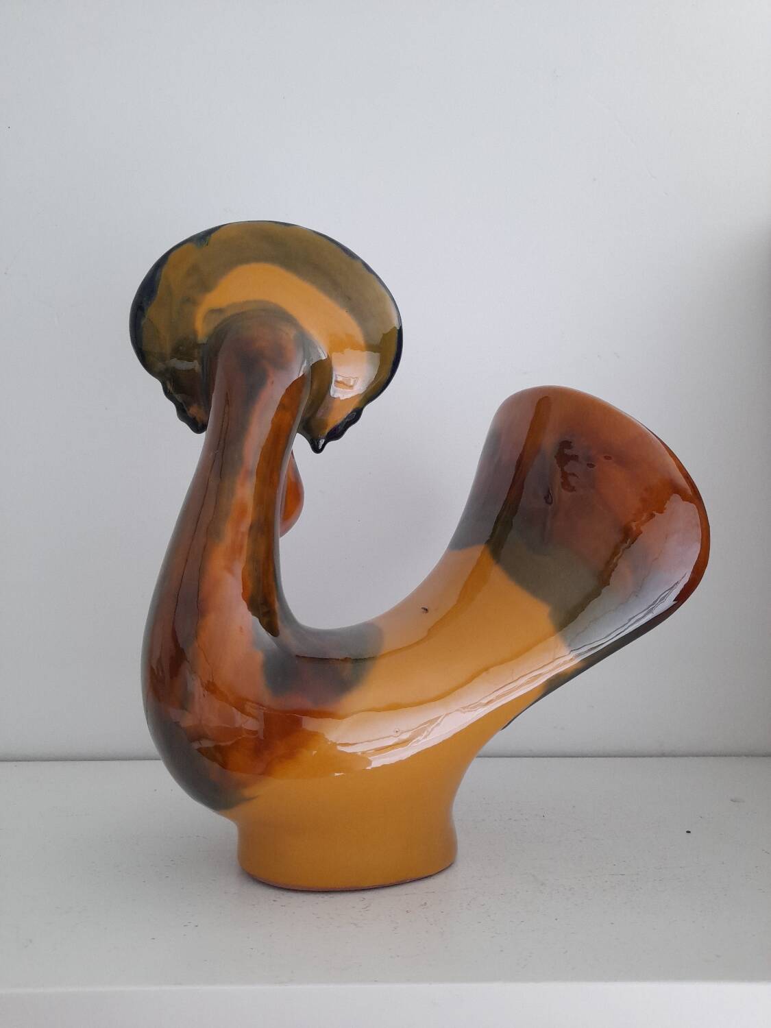 Large ceramic rooster from the 70s